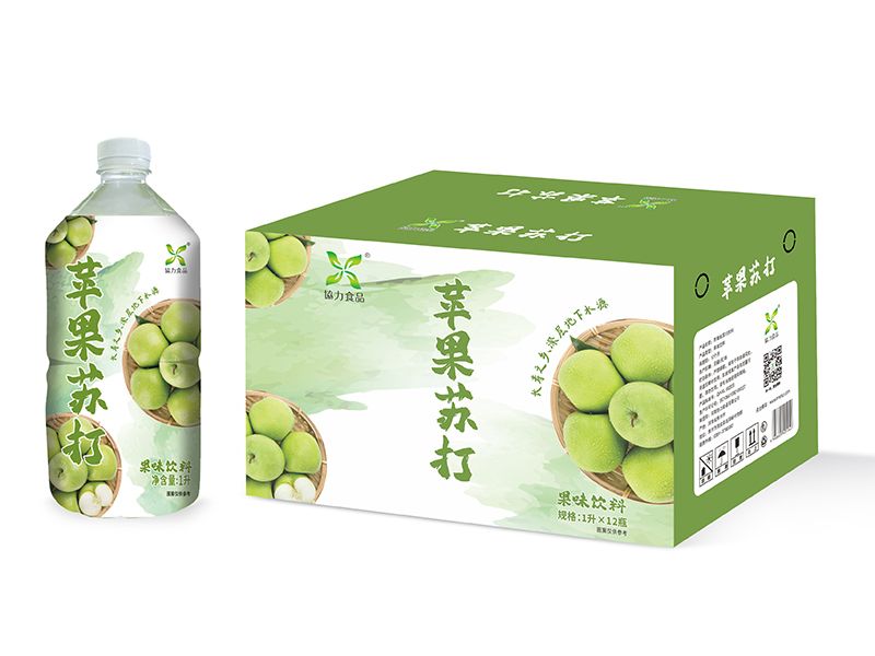 蘋(píng)果蘇打1L*12瓶